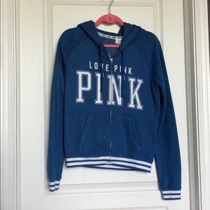 Victoria’s Secret blue  zip up